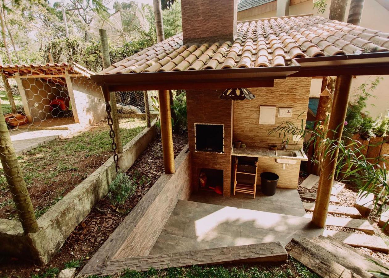 Casa Na Montanha Em Condominio De Alto Padrao Atibaia Exteriör bild